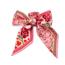 Bandeau de soie 6x86, Je t'aime – Rose