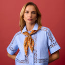 Silk square 67, Oskana – Brown