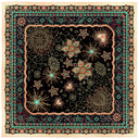 Silk square 67, Oskana – Black