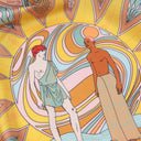 Silk Square 90, Tarot de Marseille – Powder Pink