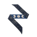 Bandeau de soie 6x86, Le club de Duel – Bleu marine
