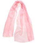 Echarpe en soie 67×180, mousseline de soie unie