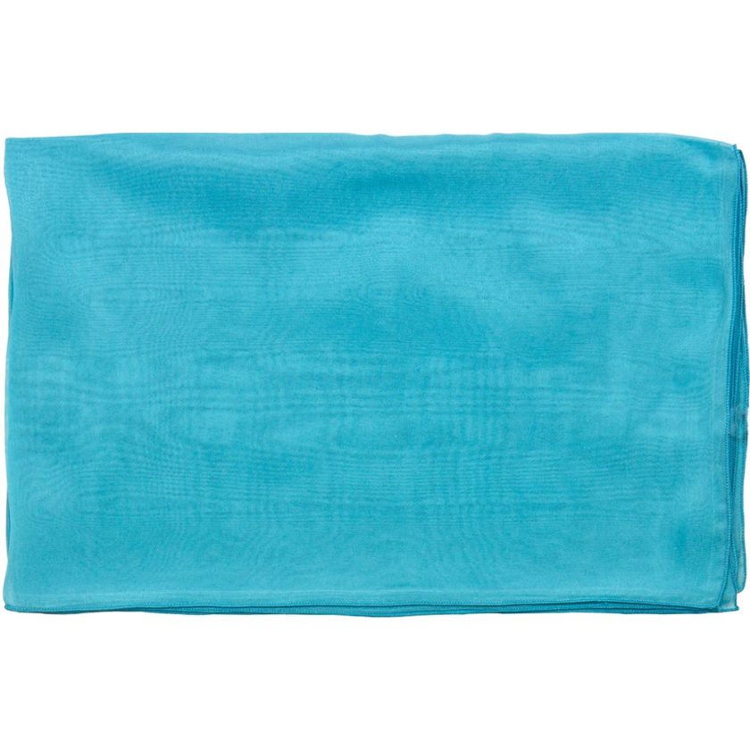 Echarpe en soie 67×180, mousseline de soie unie